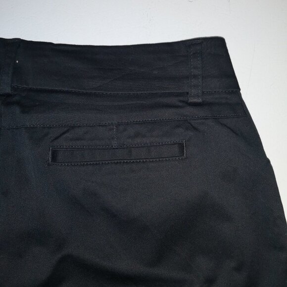 NWT Lee Ladies Size 10 Curvy Fit Black Modern Series Straight Leg Capri's - Picture 8 of 10